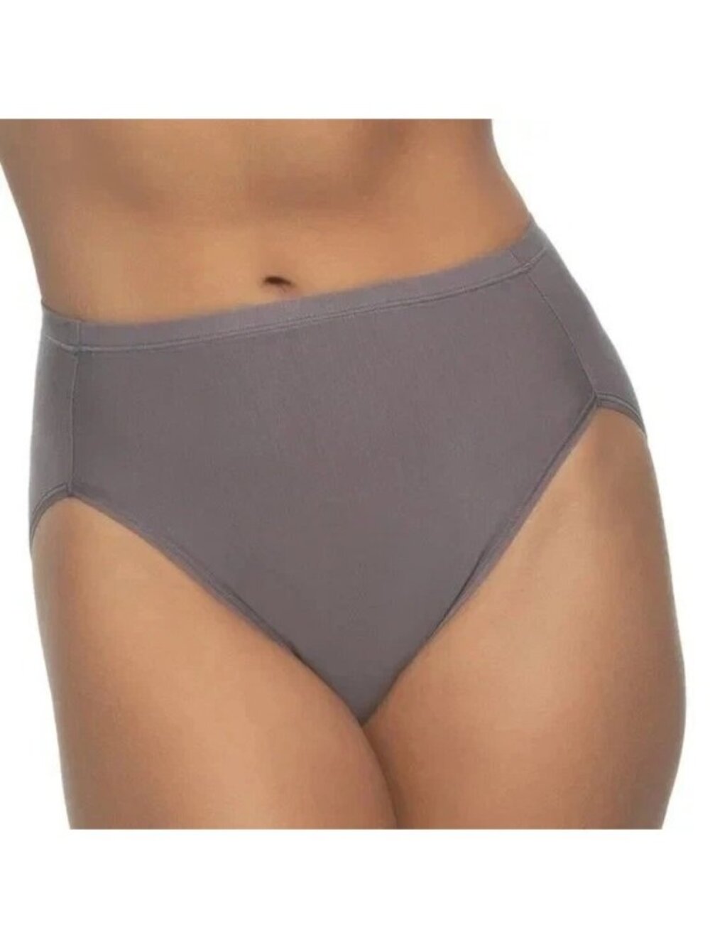 Felina Super Stretch Cotton Hi-Cut Panties 6-Pack XL Multi-Color